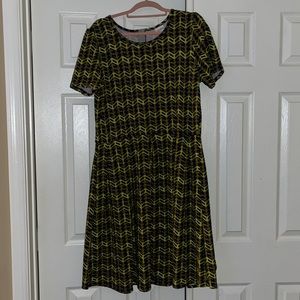 Lularoe patterned dress